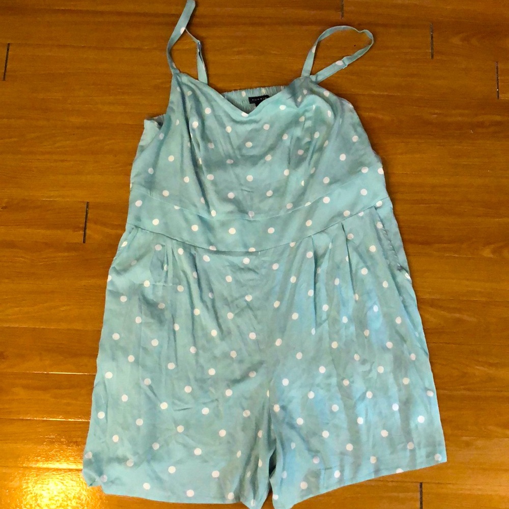 Mint Polkadot Torrid Romper
